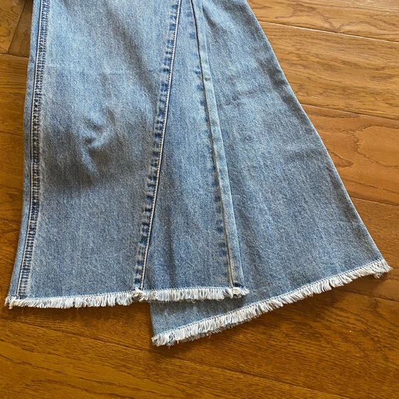 Rock & Roll Distressed Light Blue Jeans - Casual High-Rise - Picture 6 of 9